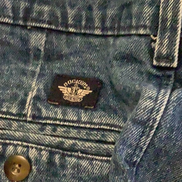 Dockers Khakis Jeans dark Blue cotton 4 pockets 40”x29” in great shape classi… - Picture 13 of 14